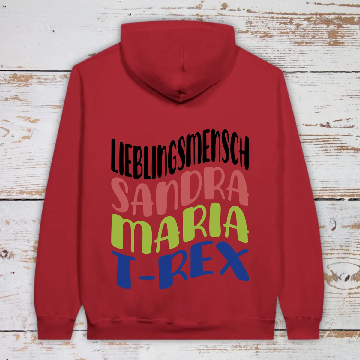 Lieblingsmensch mit Warp Text - individuelles T-Shirt | Personalize Palace