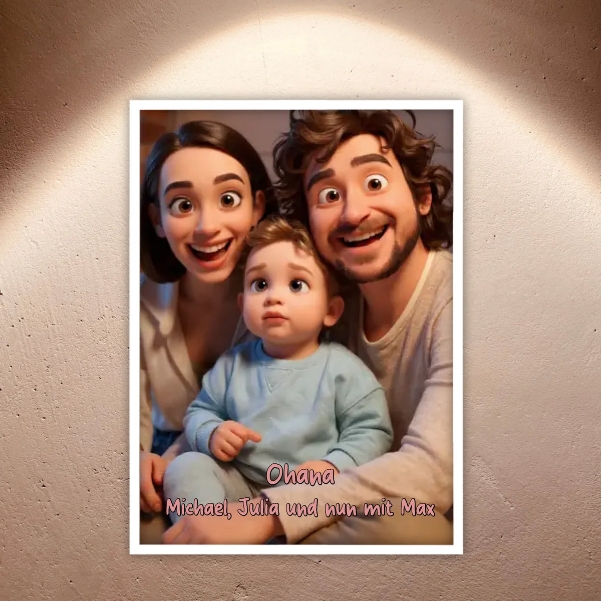 Pixar Familien Porträt mit Live Vorschau