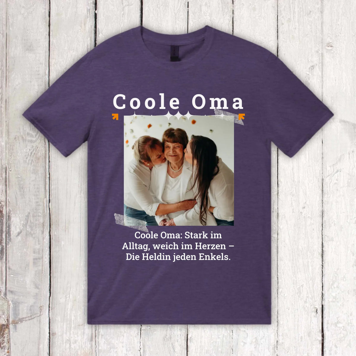 Personalisiertes T-Shirt Cooler OPA mit Foto, Name und Text | Personalize Palace