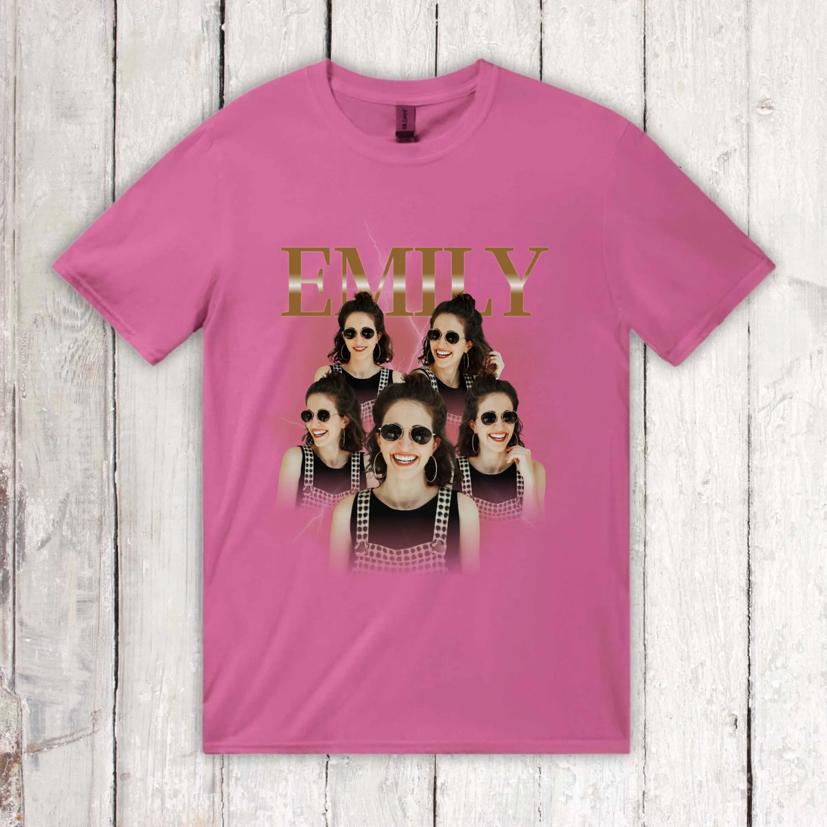 Dein Foto Shirt mit bis zu 5 Fotos - Individuelles T-Shirt | Personalize Palace