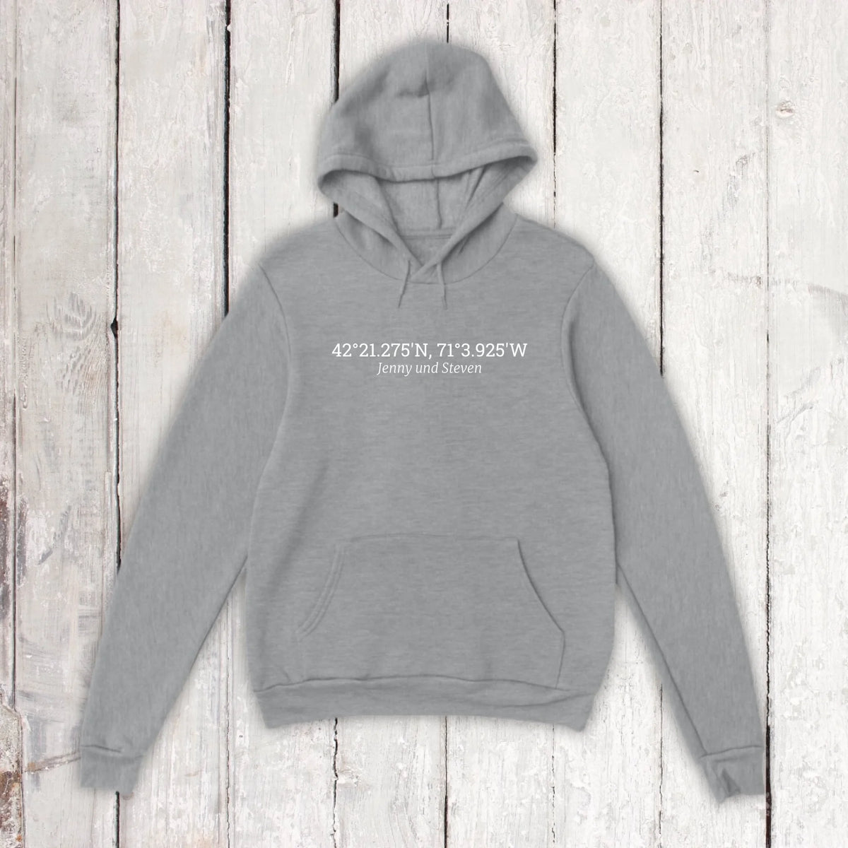eure gemeinsamen Koordinaten - individuelles T-Shirt | Personalize Palace