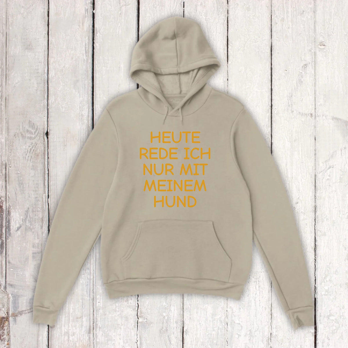 Heute rede ich nur mit meinem Hund - individueller Hoodie | Personalize Palace