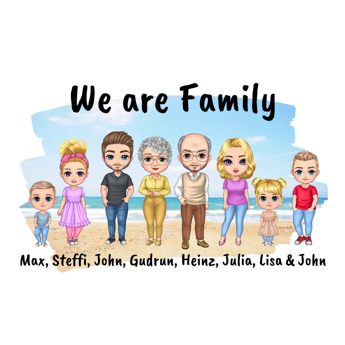 Aufkleber mit Foto ohne Hintergrund - personalisierter Sticker oder Autoaufkleber | Personalize Palace