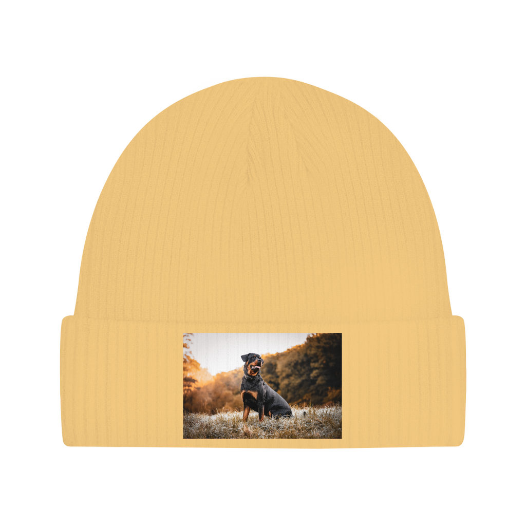 Personalisierte Mütze: Foto Beanie - individuelle Strickmütze | Personalize Palace