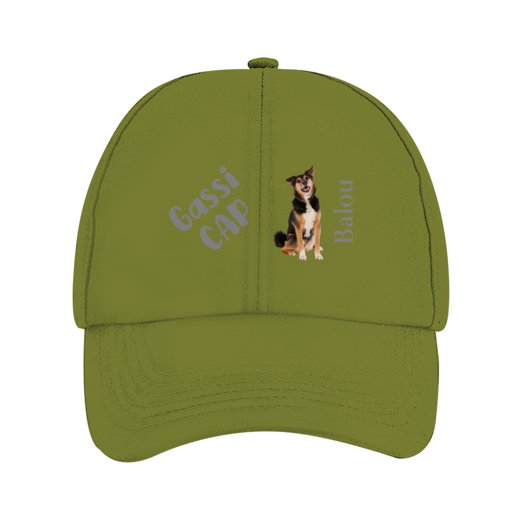 Personalisiertes Cappy: Gassi-Cap für Fellnasen Liebhaber - individuelles Cap | Personalize Palace