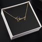 Personalisierter Schmuck: Signature Namenskette - Individuelle Halskette | Personalize Palace