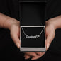 Personalisierter Schmuck: Namenskette mit Herz - individuelle Halskette | Personalize Palace