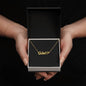 Personalisierter Schmuck: Namenskette mit Herz - individuelle Halskette | Personalize Palace
