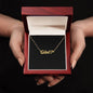 Personalisierter Schmuck: Namenskette mit Herz - individuelle Halskette | Personalize Palace