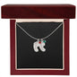 Personalisierter Schmuck: Baby Fußabdruck Halskette mit Gravur - individuelles Geschenk zur Geburt | Personalize Palace