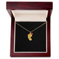 Personalisierter Schmuck: Baby Fußabdruck Halskette mit Gravur - individuelles Geschenk zur Geburt | Personalize Palace