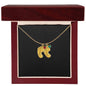 Personalisierter Schmuck: Baby Fußabdruck Halskette mit Gravur - individuelles Geschenk zur Geburt | Personalize Palace