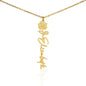 Personalisierter Schmuck: Namenskette Rose - Individuelle Namenskette | Personalize Palace