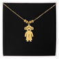 Personalisierter Schmuck: Kinderkette mit bis zu 4 Namen - individuelles Geschenk zur Geburt | Personalize Palace