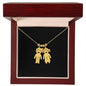Personalisierter Schmuck: Kinderkette mit bis zu 4 Namen - individuelles Geschenk zur Geburt | Personalize Palace
