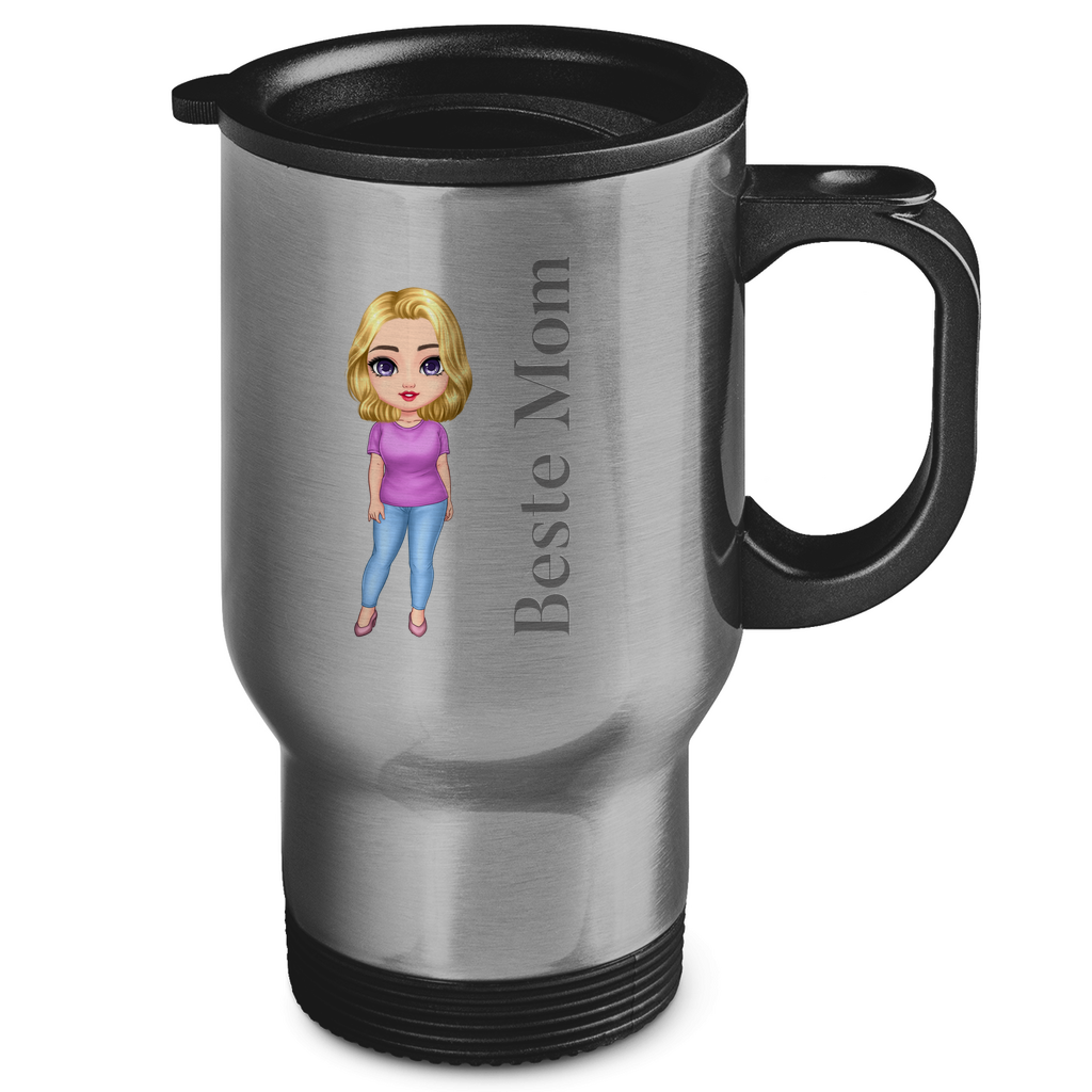Mom Cup, perfekt für unterwegs oder die Arbeit - individueller Thermobecher | Personalize Palace
