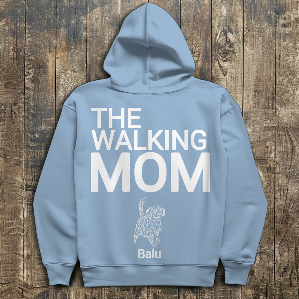 The Walking Mom - individueller Hoodie | Personalize Palace