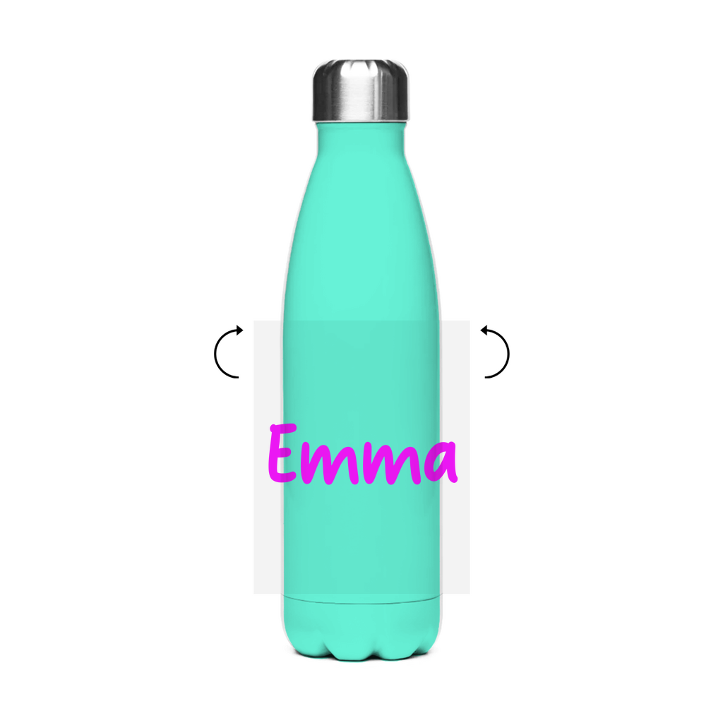 Personalisierte Tasse: Schultrinkflasche "Einhorn" aus Edelstahl - individuelle Thermoflasche | Personalize Palace