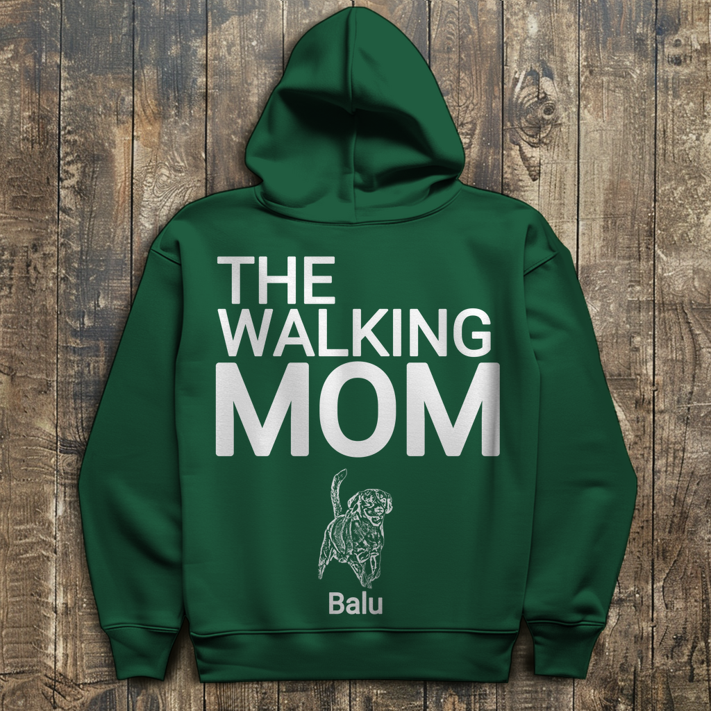 The Walking Mom - individueller Hoodie | Personalize Palace