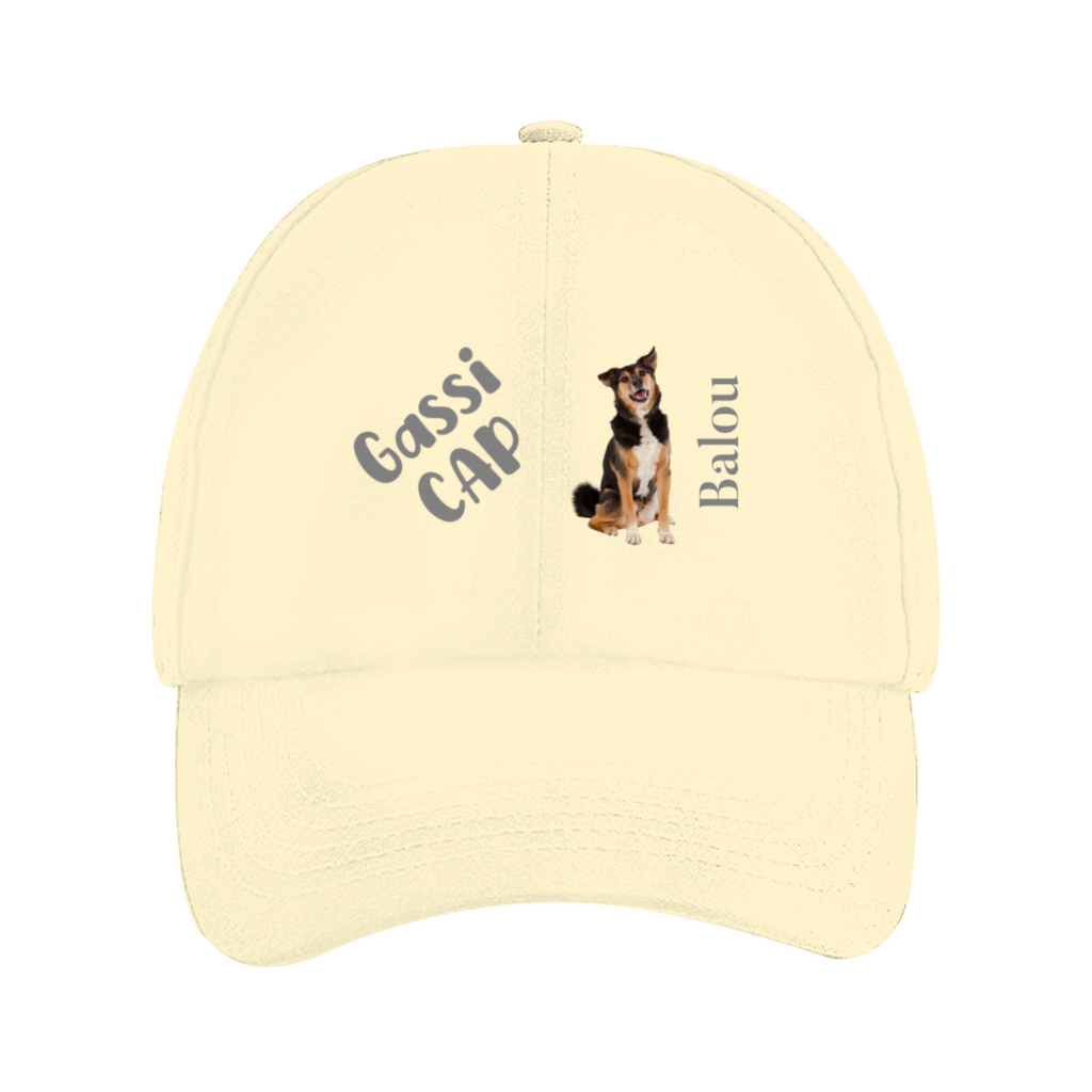 Personalisiertes Cappy: Gassi-Cap für Fellnasen Liebhaber - individuelles Cap | Personalize Palace
