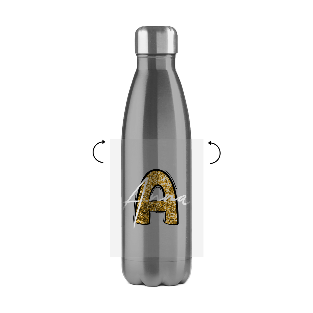 Personalisierte Tasse: Mit Foto und Initialen - individuelle Büro Thermoflasche | Personalize Palace