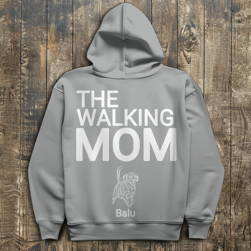 The Walking Mom - individueller Hoodie | Personalize Palace