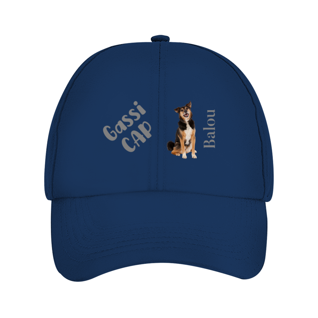 Personalisiertes Cappy: Gassi-Cap für Fellnasen Liebhaber - individuelles Cap | Personalize Palace